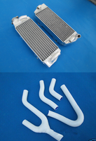 GPI  Aluminum Radiator+hose FOR  250/300/380 EXC/MXC/SX 1998 1999 2000 2001 2002 2003