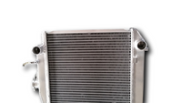 GPI Aluminum Radiator & fans For 1983-1987 Toyota Corolla AE86 4AGE GTS MT 1.6L I4 56MM 1983 1984 1985 1986 1987