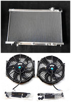 GPI  Aluminum Radiator & Fans For 2003-2007  Infiniti G35 G 35 3.5L Coupe Sedan 2003 2004 2005 2006 2007