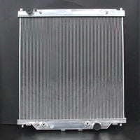 GPI  Aluminum Radiator& FANS FOR 2003-2007 Ford 6.0L Powerstroke F250 F350 F450 F550 trucks equipped 2003 2004 2005 2006 2007