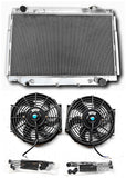 GPI Aluminum Radiator & FANS For 1996 1997 Lexus LX450 / 1993-1997 Toyota Land Cruiser L6.5 L6 1994 1995 1996 1997