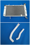 GPI Aluminum Radiator & hose FOR 2003-2008 Suzuki LTZ400 KFX400 DVX400 2003 2004 2005 2006 2007 2008