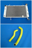 GPI Aluminum Radiator & hose FOR 2003-2008 Suzuki LTZ400 KFX400 DVX400 2003 2004 2005 2006 2007 2008