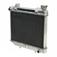 GPI Aluminum Radiator & fan For 2004-2009 Honda TRX450R TRX 450 R / 2006-2014 TRX450ER  TRX 450 ER 2004 2005 2006 2007 2008 2009 2010 2011 2012 2013