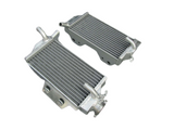 Right+Left Aluminum radiator for 2005-2007 Honda CR 250 R/CR250R 2005 2007 2006