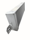 GPI Air to water aluminum intercooler liquid heat exchanger SILVER  Overall Size:  23.5x6.75x2.75(end-tank) inch