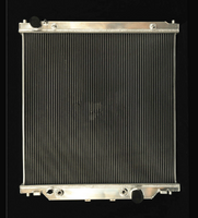 GPI  Aluminum Radiator& FANS FOR 2003-2007 Ford 6.0L Powerstroke F250 F350 F450 F550 trucks equipped 2003 2004 2005 2006 2007