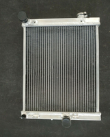 GPI Aluminum Radiator For 2003-2006 Mitsubishi Evolution EVO VIII IX 8 9 Half Size Race 2003 2004 2005 2006