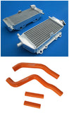 GPI  L&R Aluminum radiator & HOSE FOR 2003-2004 Kawasaki KX 250 KX250 2-stroke 2003 2004 03 04