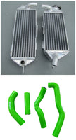 GPI Aluminum Radiator & Hose For 1988-1989 Kawasaki KX 250 KX250 1988 1989 88 89