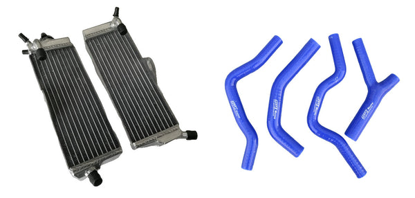 GPI Aluminum Radiator & HOSE FOR 1985-1988 Honda CR500 CR500R CR 500 R 1985 1888 1986 1987 1988