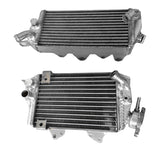 GPI L&R Aluminum Radiator & hose For 1993-1996 Kawasaki KLX650 KLX 650   1993 1994 1995 1996