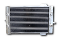 GPI ATV Aluminum Radiator & fan for 2003-2009 Kawasaki KFX700 KFX-700  2004 KFX 700 2003 2009 2008 2007 2006 2005