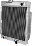 GPI 3 CORE ALUMINUM RADIATOR & fan FOR 1964-1966 FORD MUSTANG V8 289 302 WINDSOR 1964 1965 1966