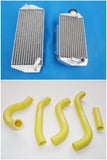 GPI Aluminum radiator and silicone hose FOR  2007  Suzuki RMZ450 RMZ-450 RMZ 450