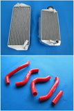 GPI Aluminum radiator and silicone hose FOR  2007  Suzuki RMZ450 RMZ-450 RMZ 450