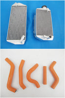 GPI Aluminum radiator and silicone hose FOR  2007  Suzuki RMZ450 RMZ-450 RMZ 450