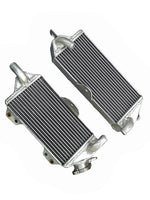 GPI  Left + Right aluminum radiator for 1988-2004  Kawasaki KX500 KX 500 1998 1999 2000 2001 2002 2003 2004