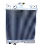 GPI 40mm Aluminum Radiator & fan FOR 1989-1994 SUZUKI SWIFT GTI 1.0/1.3/1.6 1989 1990 1991 1992 1993 1994