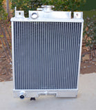 GPI 40mm Aluminum Radiator & fan FOR 1989-1994 SUZUKI SWIFT GTI 1.0/1.3/1.6 1989 1990 1991 1992 1993 1994