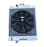 GPI 40mm Aluminum Radiator & fan FOR 1989-1994 SUZUKI SWIFT GTI 1.0/1.3/1.6 1989 1990 1991 1992 1993 1994