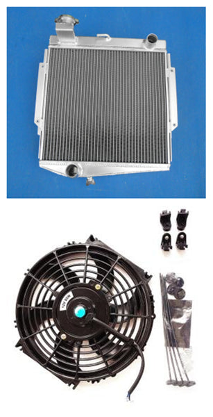 GPI 3ROW Aluminum radiator & fan for 1966-1970 Datsun Roadster Fairlady Sports SRL311/SR3   MT 1966 1967 1968 1969 1970