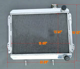 GPI Aluminum Radiator  & Fan FOR  1979-1983 Toyota Corolla SR5 AE70/AE71/AE72 3A/4A 1.5/1.6 M/T 1979 1980 1981 1982 1983