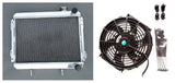 GPI Aluminum Radiator  & Fan FOR  1979-1983 Toyota Corolla SR5 AE70/AE71/AE72 3A/4A 1.5/1.6 M/T 1979 1980 1981 1982 1983