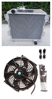 GPI Aluminum Radiator & fan For 1962-1965 Ford Capri MK1 MK2 MK3 Kent 1.3L 1.6L 2.0 Essex/Escort 1.6 /1962 1963 1964 1965