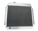 GPI 62mm 3Row Aluminum Radiator For 1955-1957 Chevy Bel Air Nomad V8 MT 1955 1956 1957