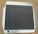 GPI 62mm 3Row Aluminum Radiator For 1955-1957 Chevy Two Ten Series V8 MT 1955 1956 1957