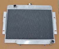 GPI  3ROW Aluminum Radiator+one Fan For 1972-1986 Jeep CJ Series CJ-5 CJ-7 w/Chevy V8 Conversion  1972 1973 1974 1975 1976 1977 1978 1979 1980 81 82 83 84 85 86 Engine