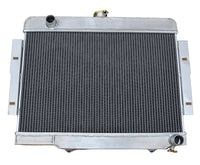 GPI  3ROW Aluminum Radiator+one Fan For 1972-1986 Jeep CJ Series CJ-5 CJ-7 w/Chevy V8 Conversion  1972 1973 1974 1975 1976 1977 1978 1979 1980 81 82 83 84 85 86 Engine