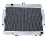 GPI  3ROW Aluminum Radiator+one Fan For 1972-1986 Jeep CJ Series CJ-5 CJ-7 w/Chevy V8 Conversion  1972 1973 1974 1975 1976 1977 1978 1979 1980 81 82 83 84 85 86 Engine