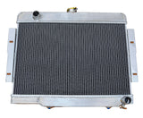 GPI  Aluminum Radiator+Fans For 1972-1986 Jeep CJ Series CJ-5 CJ-7 w/Chevy V8 Conversion Engine 1973 1974 1975 1976 1977 1978 1979 1980 81 82 83 84 85