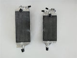 GPI Aluminum Radiator and hose For 1990-1993 Kawasaki KX250 KX 250 1990 1993 1991 1992 1993