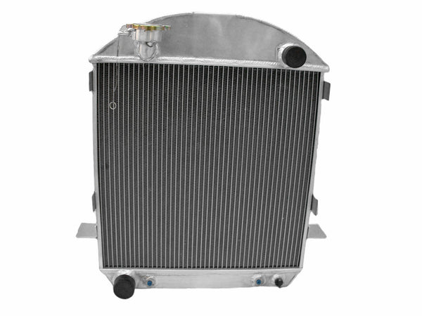 GPI  Aluminum Radiator  62mm 3 core For 1917-1927 Ford Model T-Bucket Grill Shells AT  1917 1918 1919 1920 1921 1922 1923 1924 1925 1926 1927