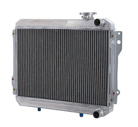 GPI 2Row Aluminum Radiator for 1979-1983 Toyota Corolla SR5 AE70/AE71/AE72 3A/4A 1.5/1.6 M/T 1979 1980 1981 1982 1983