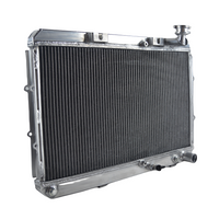 GPI Aluminum Radiator Fit  84-87 Honda Civic SI AT-Chassis With ZC NON-VTEC CRX AS 1984 1985 1986 1987