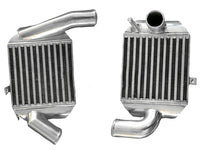 GPI A pair 90MM Aluminum INTERCOOLER FOR AUDI A4 B5 S4 RS4 A6 C5 V6 2.7T BI-TURBO 1997-2005 1997 1998 1999 2000 2001 2002 2003 2004 2005