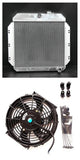 GPI 3 Row Aluminum Radiator & fan For 1960-1962  Chevy / GM Pickup Truck Manual 1960 1961 1962