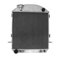 GPI 62mm 3 core Aluminum Radiator & FAN For 1917-1927 Ford Model T-Bucket Grill Shells AT 1917 1918 1919 1920 1921 1922 1923 1924 1925 1926 1927