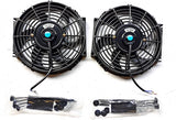 GPI  Aluminum Radiator & Fans For 2003-2007  Infiniti G35 G 35 3.5L Coupe Sedan 2003 2004 2005 2006 2007