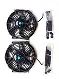 GPI  Aluminum Radiator + fan FOR 1971-1974  Jaguar XKE E-TYPE 5.3 Series 3 V12  manual  1971 1972 1973 1974