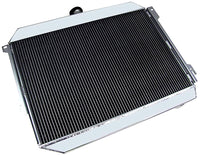 GPI 3-ROW ALUMINUM radiator &Shroud &Fans for 1968-1973 DODGE CHARGER/CHALLENGER 383-440 V8   1968 1969 1970 1971 1972 1973