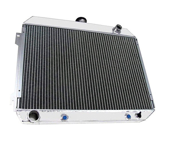 GPI 3 Row Aluminum Radiator For 1968-1973 Dodge Charger/Challenger 6.3L-7.2L V8 1968 1969 1970 1971 1972 1973