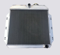 GPI 3 Row Aluminum Radiator & fan For 1960-1962  Chevy / GM Pickup Truck Manual 1960 1961 1962