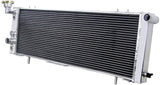 GPI 3 Row Aluminum Racing Radiator For 1991-2001 Jeep Cherokee/Comanche 2.5L/4.0L l4/l6 1991 1992 1993 1994 1995 1996 1997 1998 1999 2000 2001