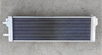 GPI Air to water aluminum intercooler liquid heat exchanger SILVER  Overall Size:  23.5x6.75x2.75(end-tank) inch