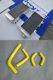 GPI Aluminum radiator and  hose for 2004-2009 HONDA CRF250R/CRF250X CRF 250 R / CRF 250 X 2004 2005 2006 2007 2008 2009